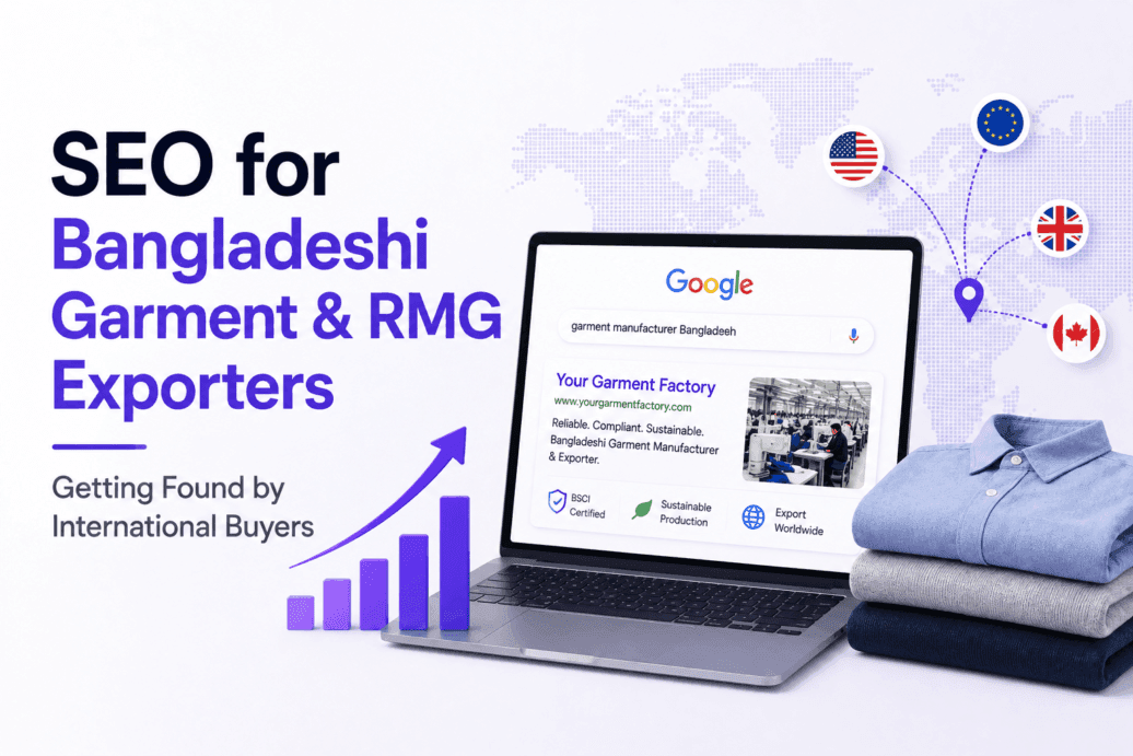 SEO for Bangladeshi Garment & RMG Exporters: Getting Found by International Buyers