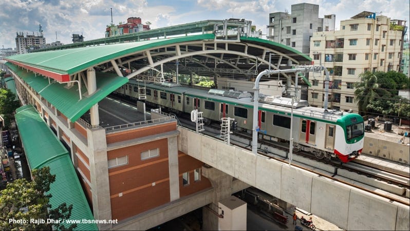 dhaka, metro rail