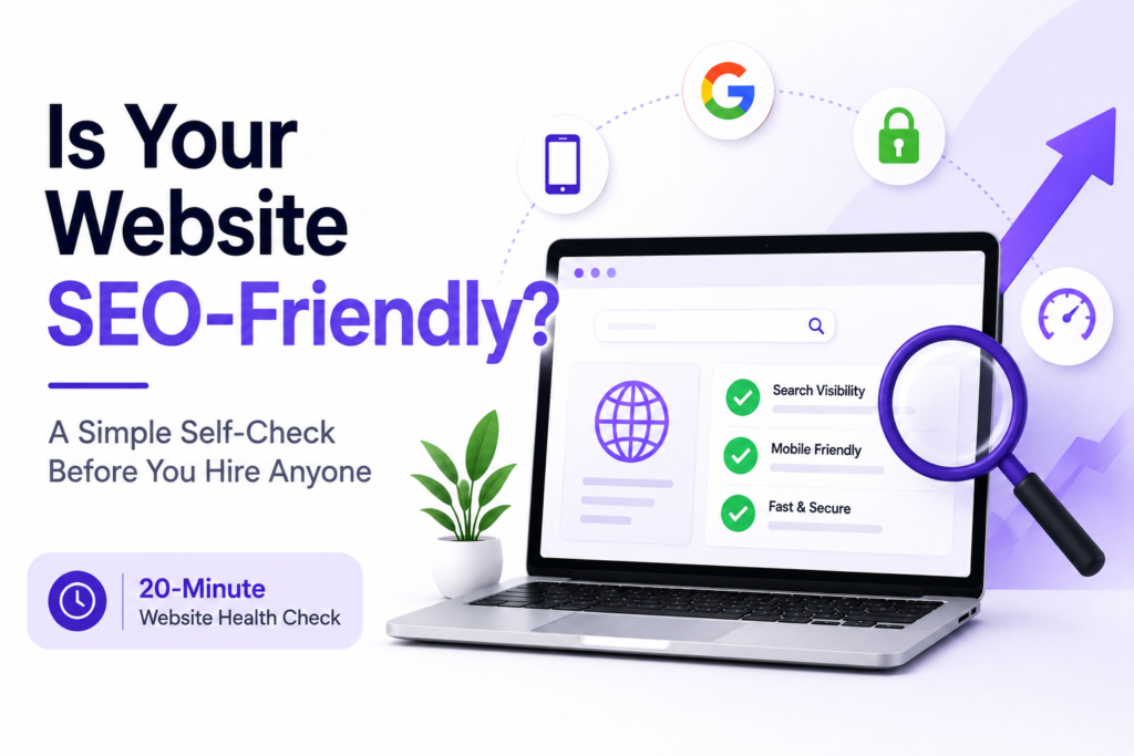 Is Your Website SEO-Friendly? A Simple Self-Check Before You Hire Anyone